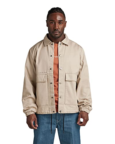G-STAR RAW Męska kurtka, beżowa (dk Brick C981-1214), S, beżowy (Dk Brick C981-1214), S