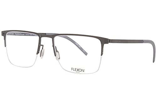 Flexon Unisex B2027 40375 okulary przeciwsłoneczne, 033 Gunmetal, 55, 033 Gunmetal, 55