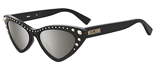 Moschino Okulary przeciwsłoneczne damskie, 807/Ir Black, 53