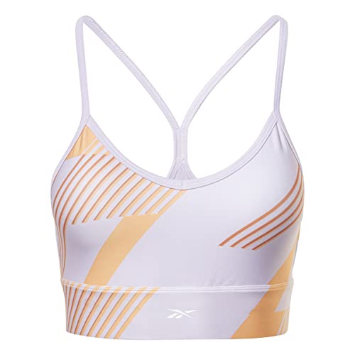 Reebok Damski biustonosz sportowy, fioletowy Oasis, XL