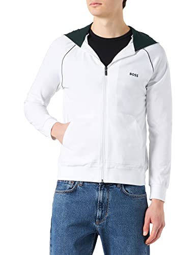 BOSS Męska kurtka Mix&Match H Loungewear, Naturalny106, S