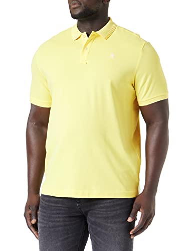 G-STAR RAW Męska koszulka polo Dunda Slim S, żółty (Lemonade 5864-504), S