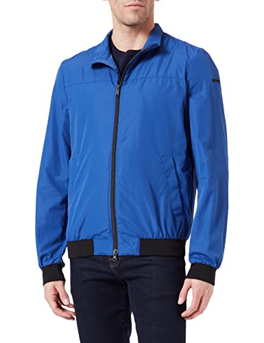 Geox Męska kurtka M Jharrod, niebieski (True Blue), 52