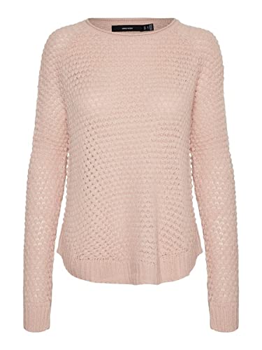 VERO MODA Vmesme Surf Ls O-Neck Blouse sweter damski, Sepia Rose, XS