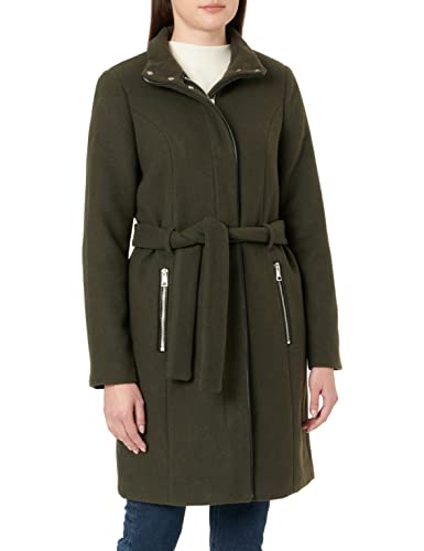 bestseller a/s Damski płaszcz VMCLASSBESSY AW22 Wool Jacket GA, Peat/Szczegóły: solidny, L