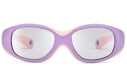 NANO Kooki Okulary Unisex dla dzieci, Liliowy Matowy/Różowy Pastel, 44/17