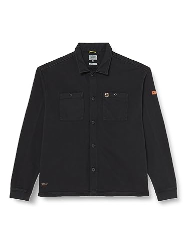 camel active Męska kurtka z dzianiny, asfaltowy, 5XL