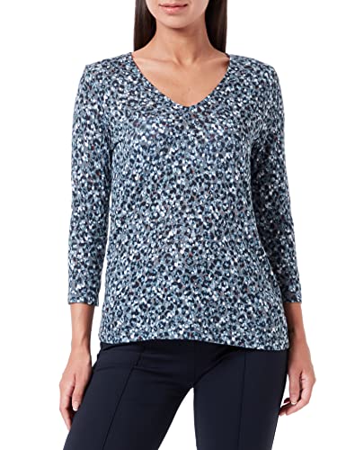 GERRY WEBER Edition Koszulka damska, Niebieski nadruk, 34
