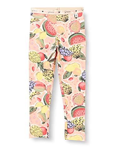 Garcia Kids Dziewczęce legginsy, brzoskwiniowy pomarańcz, 128 cm (Szczupły)