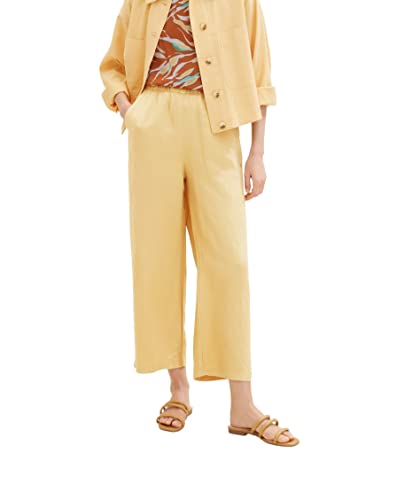 TOM TAILOR Damskie spodnie 1036684, 31648-Fawn beżowe, 38 W / 28 L, 31648 – Fawn Beige, 38W / 28L