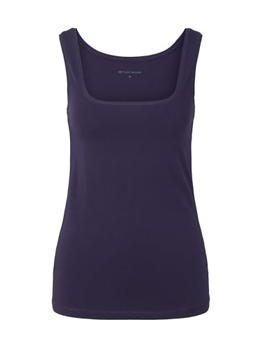 TOM TAILOR Damski Top 1035393, 11331 - Atlantic Ocean Blue, XXL