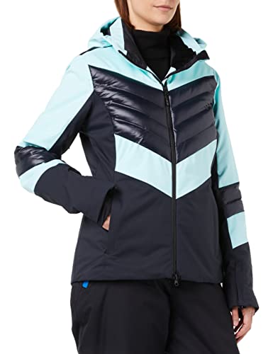 4F Damska kurtka SKI KUDN011A Dżinsy, Aqua, L damska, Aqua, L