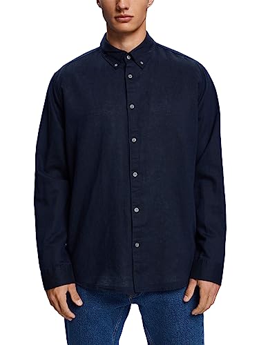 Opinie o ESPRIT Koszula męska 993EE2F301, 400/NAVY, S, 400/granatowy, S