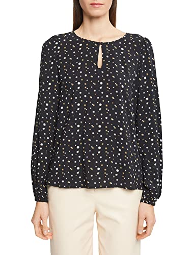 edc by ESPRIT Damska bluzka 122CC1F302, 004/BLACK 4, XXL