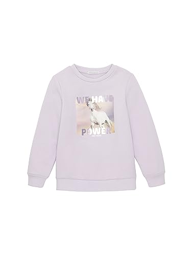 TOM TAILOR Dziewczęca bluza dziecięca, 29349 – Lilac Sky, 92/98 cm