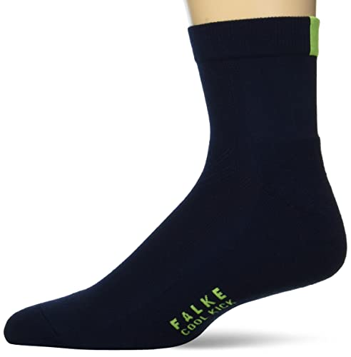 FALKE Uniseks Krótkie skarpety Cool Kick U SSO Oddychający I Szybkoschnący jednokolorowe 1 Para, Niebieski (Marine 6120), 37-38