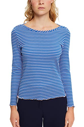 ESPRIT Damska koszulka 092EE1K319, 410/BRIGHT Blue, L