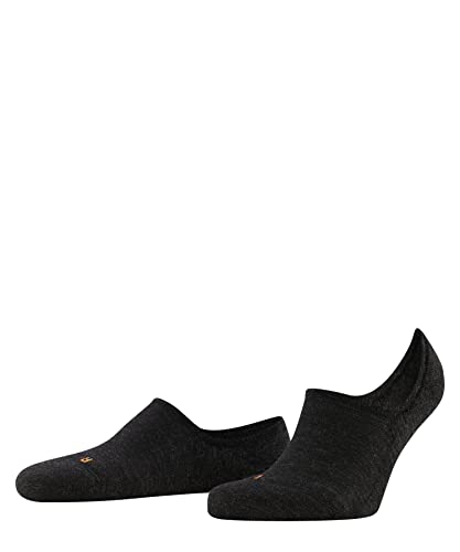 FALKE Uniseks Stopki Keep Warm U IN Wełna Merynosa niewidoczne jednokolorowe 1 Para, Szary (Anthracite Melange 3080), 37-38