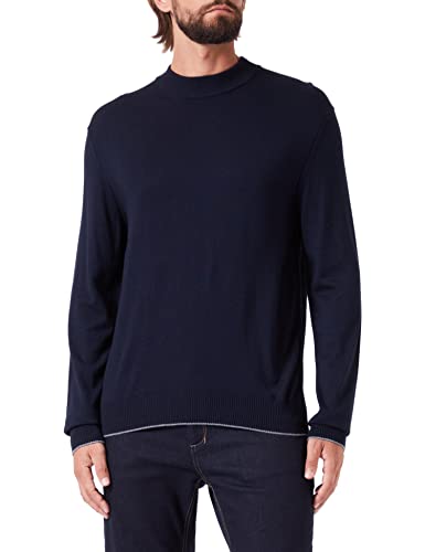 United Colors of Benetton Sweter męski, Ciemnoniebieski 616, XL