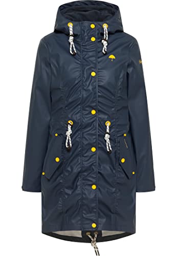Schmuddelwedda Altiplano damska kurtka przeciwdeszczowa 3 w 1, morski, L