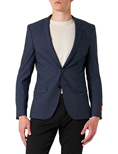 HUGO Marynarka męska, Ciemny niebieski 405, 54