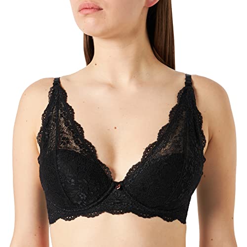 Noppies Damski biustonosz usztywniany z przewodem, Black - P090, 80D