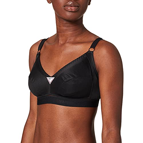 SASSA Sport-BH Biustonosz na co dzień, Czarny (Schwarz 00500), 95D