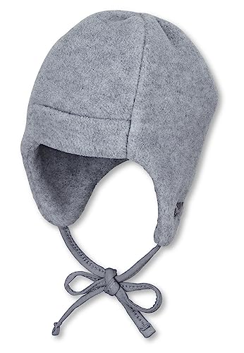 Sterntaler Mütze Czapka Czapka, Szary (Silber Melange 542), (Producent rozmiar:35) Unisex-Bimbi, Szary (silber melanż 542), 35 (Taglia produttore:35)