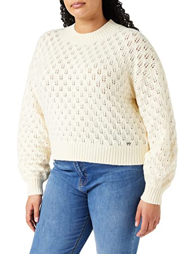 Pepe Jeans sweter damski beatrix, 804ivory, XS