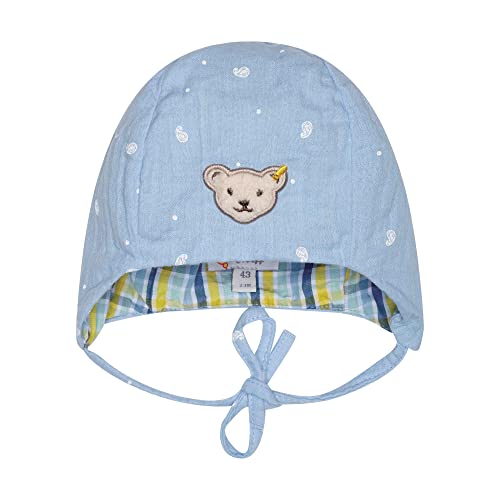 Steiff Dziecięca czapka Mütze, Chambray Blue, 6.75