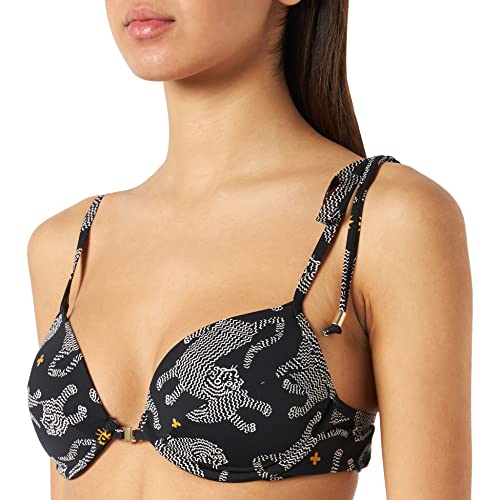 women'secret Damska koszulka Inside Wire Pad Sujetador, Biały nadruk, 85B