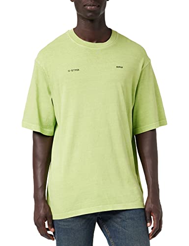 G-STAR RAW Męski t-shirt uniseks Boxy Base Gd R T, zielony (Tendril Gd C756-d152), M