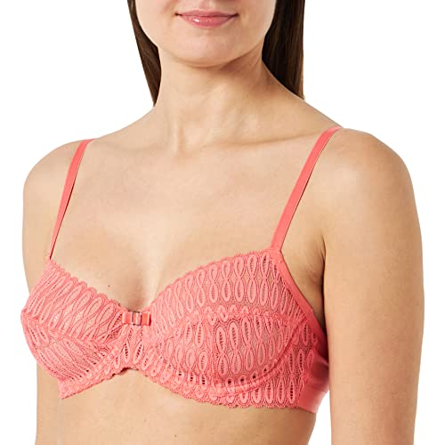 Triumph Aura Spotlight W biustonosz z fiszbinami Kobiety , Sugar Coral , 85C