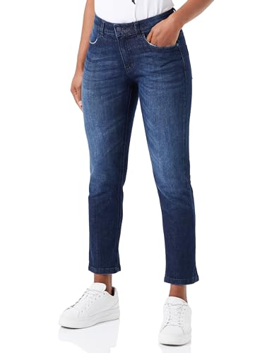 Sisley Spodnie damskie, Ciemnoniebieski denim 902, 28