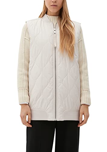 s.Oliver Damska kamizelka outdoorowa, biały, 34