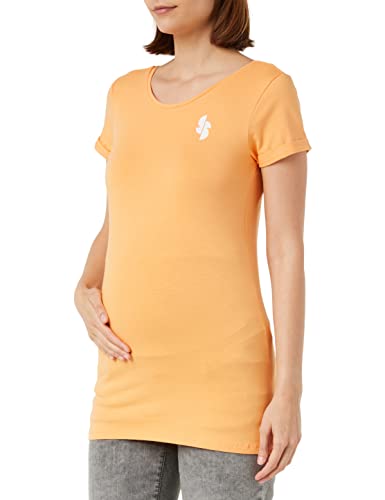Supermom Damska koszulka Freepoort Short Sleeve, Mock Orange - N068, 34