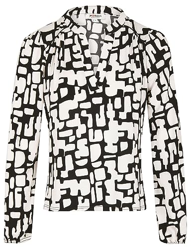 Morgan Damska koszulka z długim rękawem TLILO Ecru TM, Off White/Black, M