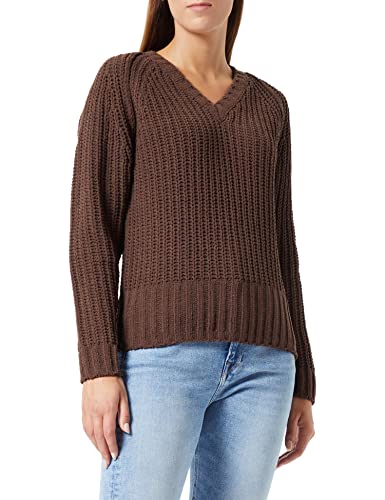 Replay Sweter damski, 528 Chocolate, XL