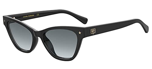 CHIARA FERRAGNI Damskie okulary przeciwsłoneczne Cf 1020/S, czarne, 50, czarny