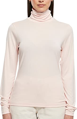 Urban Classics Damska koszulka z długim rękawem z modalu, Rosa, 4XL