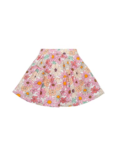 TOM TAILOR Dziewczęca dziecięca spódnica mini z kwiatowym wzorem, 31676 - Big Wildflower Print, 104/110 cm