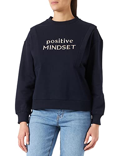 s.Oliver Bluza damska 120.10.202.14.140.2110607, Navy Placed Print, XL