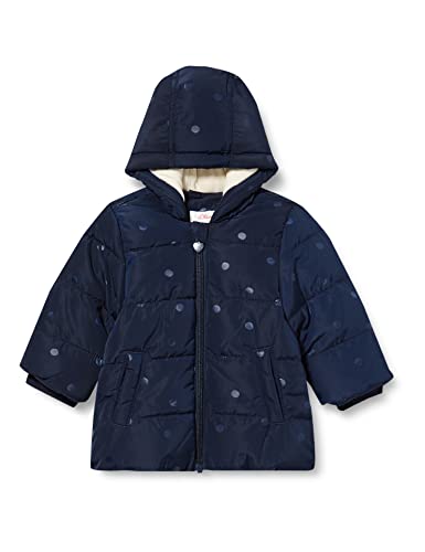 s.Oliver Junior Baby Boys płaszcz z długim rękawem, Dark Blue AOP, 92