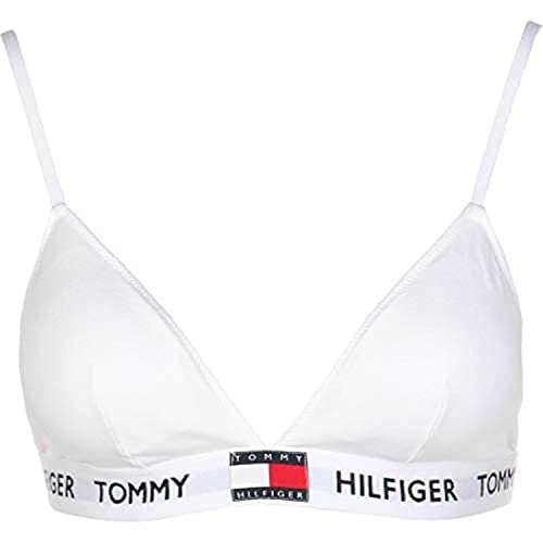 Tommy Hilfiger Damski biustonosz usztywniany trójkątny, Pvh Classic White, XS