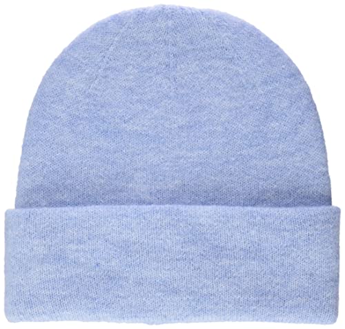 PIECES Damska czapka z kapturem PCJANINE NOOS BC z dzianiny, Kentucky Blue, One Size