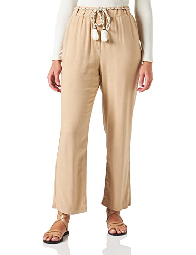 VERO MODA Vmsif Hr Loose ANK Pant LCS luźne spodnie damskie, Nomad, (XS) W / 34L