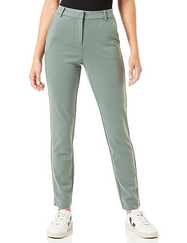 Bestseller A/S Damskie spodnie VMLUCCALILITH MR Jersey Pant NOOS, Dark Forest, XS/34, Dark Forest, (XS) W / 34L