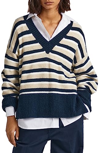 Pepe Jeans Sweter damski Debbie, Wielobarwny (Multi), S