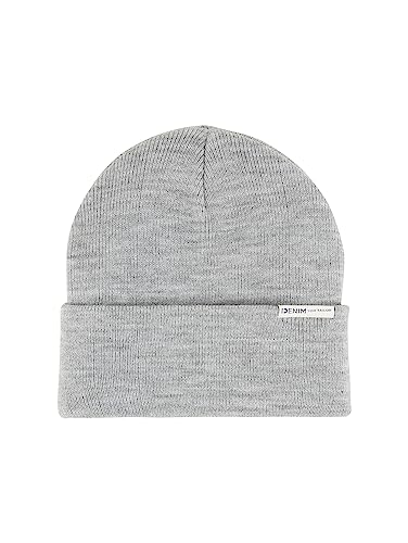 TOM TAILOR Denim Czapka damska, 32510 - Basic Light Grey Melange, jeden rozmiar