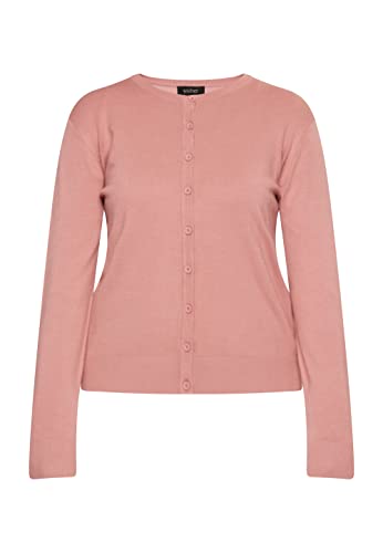 Idony Kardigan damski 15329896, brudny róż, XL, brudny róż, XL